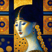 AI-23-AZURORA-KLIMT-BLUELADY2