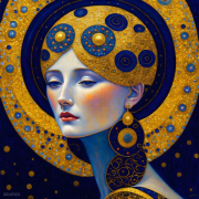 AI-23-AZURORA-KLIMT-BLUELADY3