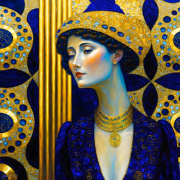 AI-23-AZURORA-KLIMT-BLUELADY9