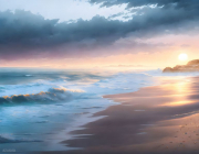 AI-23-AZURORA-LANDSCHAFT-SUNSET-AM-MEER6