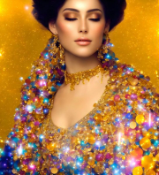 AI-23-AZURORA-KLIMT-FRAU-GOLD21