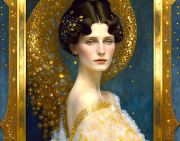 AI-23-AZURORA-KLIMT-FRAU-GOLD23