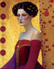 AI-23-AZURORA-KLIMT-FRAU-ROT13