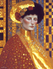 AI-23-AZURORA-KLIMT-FRAU-ROT15