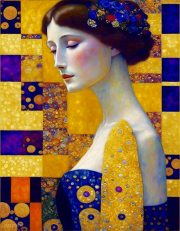 AI-23-AZURORA-KLIMT-FRAU-ROT16