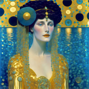 AI-23-AZURORA-KLIMT-FRAU-TURQUOISE4