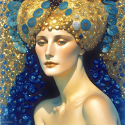 AI-23-AZURORA-KLIMT-FRAU-TURQUOISE6