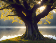 AI-23-AZURORA-LANDSCHAFT-BAUM1