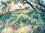 AI-23-AZURORA-LANDSCHAFT-MOHNWIESE1