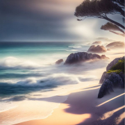 AI-23-AZURORA-NATUR-LANDSCHAFT-MEER-SUNSET2